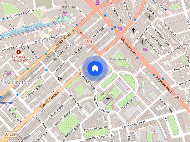 Apartment for rent in Paddington, Isle Of Man