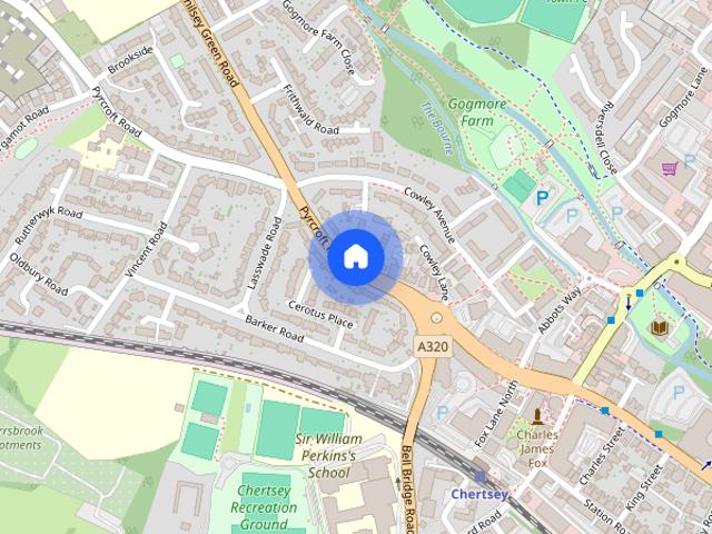 Apartment for rent in Row Town, Surrey