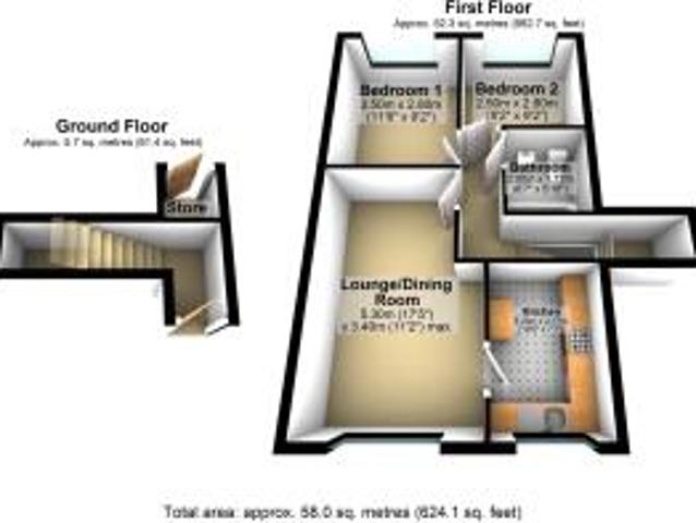 Flat for rent in Georgia, Greater Manchester