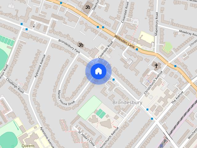 Apartment for rent in Brondesbury Park, Greater London