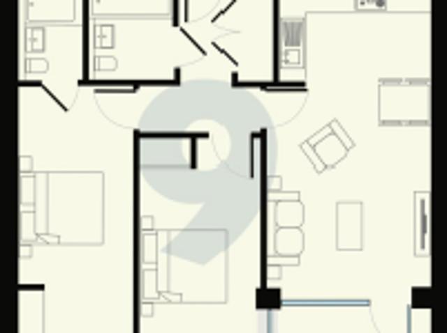 Flat for rent in Southsea, City Of Portsmouth