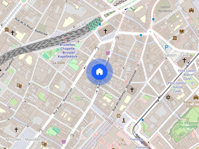 Appartement location à Marolles - Marollen, Bruxelles - Brussel