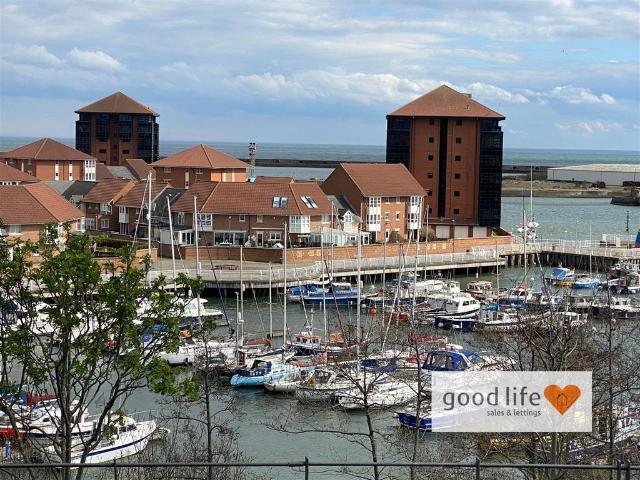 Flat for sale in Roker Marina, Sunderland