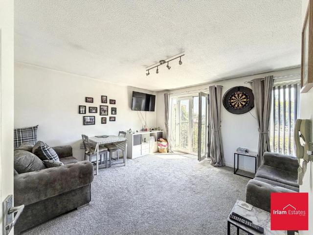 Flat for sale in Higher Irlam, Salford