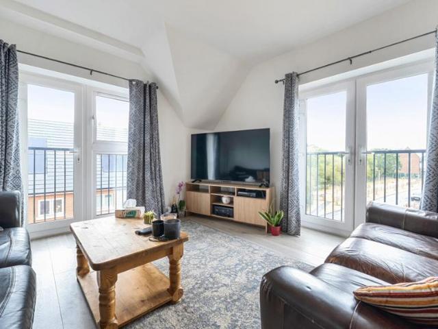 Flat for sale in Mytchett, Surrey Heath