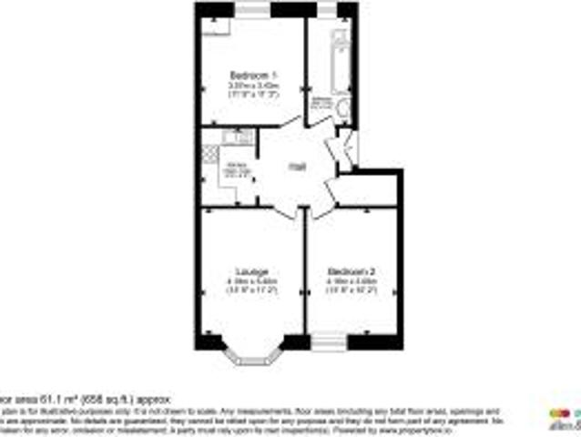 Flat for sale in Ibroxholm, Bellahouston