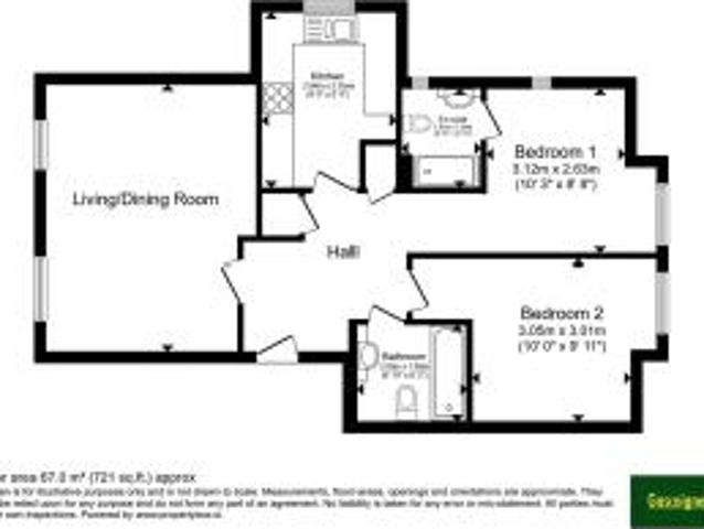 Flat for sale in Basingstoke, Basingstoke and Deane