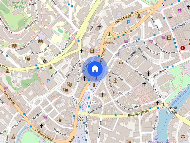 Apartment for rent in Bristol, Old City