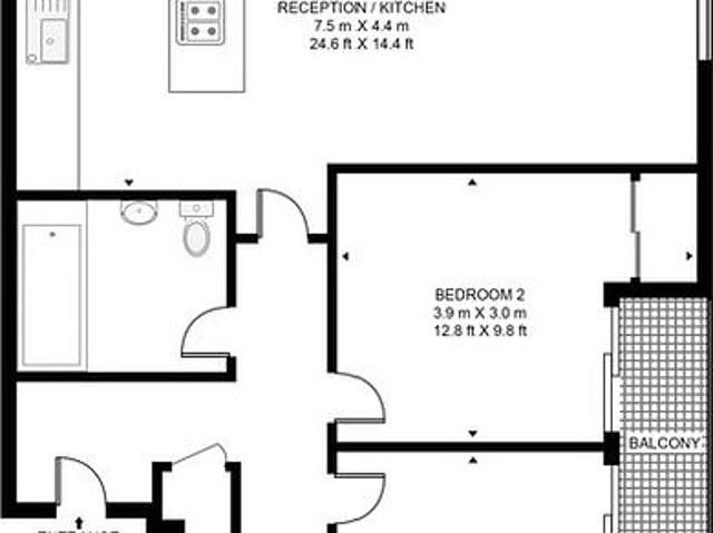 Apartment for rent in London Borough of Lambeth, Greater London