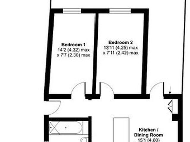 Apartment for rent in London Borough of Lewisham, Greater London