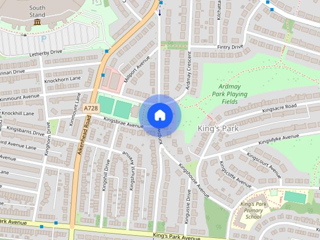 Apartment for rent in King's Park, Scotland