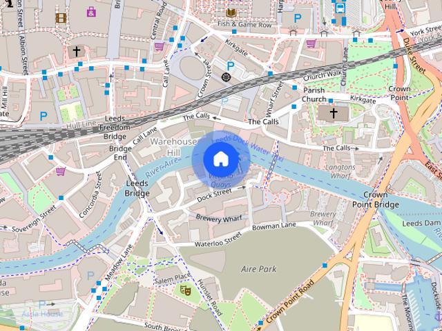 Apartment for rent in Victoria Quays, Leeds
