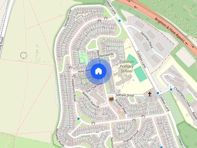 Apartment for rent in Coldean, Stanmer
