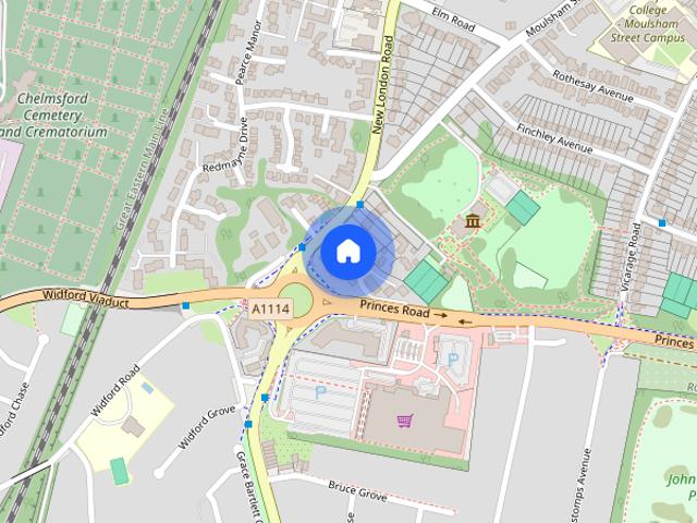 Apartment for rent in Moulsham, Chelmsford