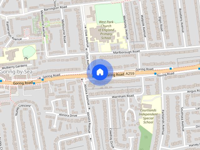 Apartment for rent in West Worthing, Worthing