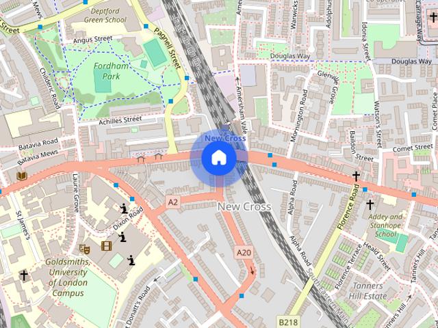 Apartment for rent in London Borough of Lewisham, New Cross