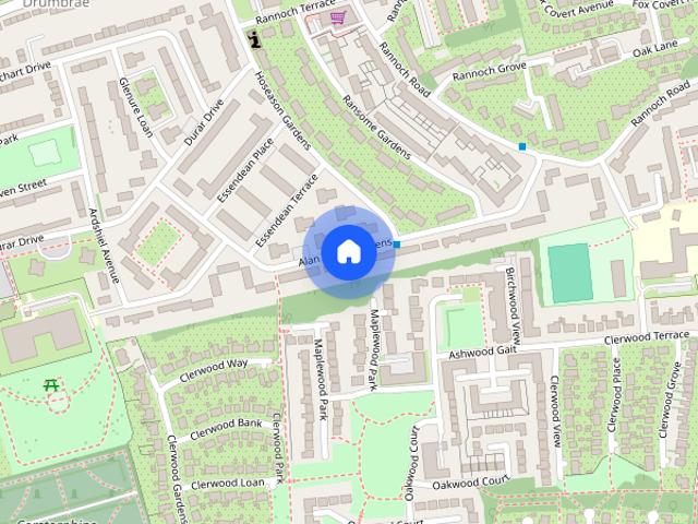 Apartment for rent in Clermiston, Scotland
