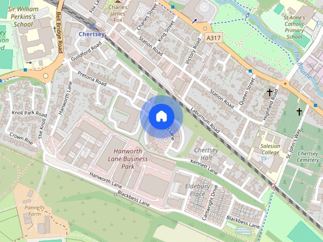 Apartment for rent in Chertsey Halt, Runnymede