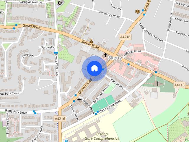 Apartment for rent in Tycoch, Nangreaves