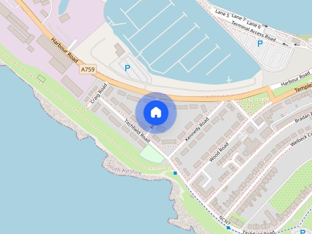 Apartment for rent in Troon, Scotland