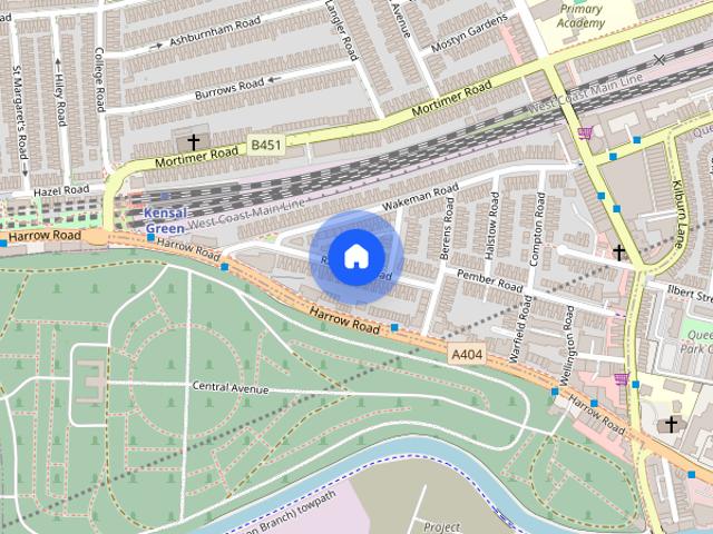 Apartment for rent in Brondesbury, Greater London