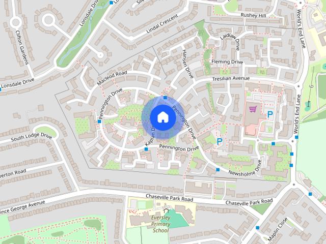 Apartment for rent in Oakwood, Greater London