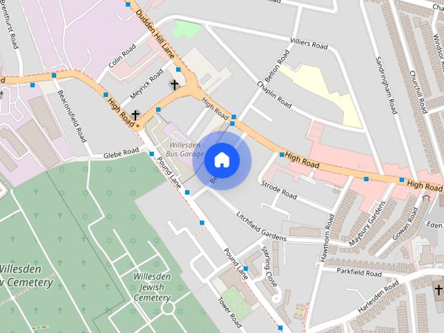 Townhouse for rent in Harlesden, Greater London