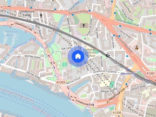 Apartment for rent in London Borough of Tower Hamlets, Greater London