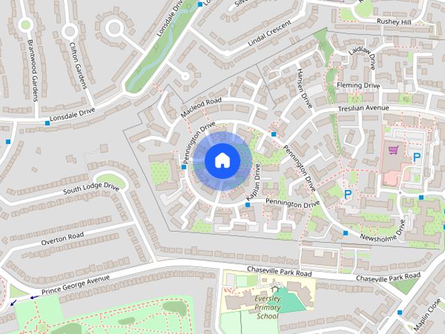 Apartment for rent in Oakwood, Greater London