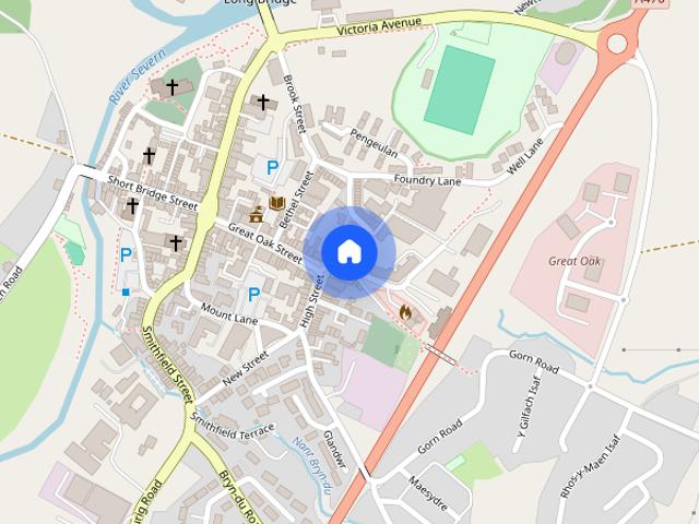 Apartment for rent in Llanidloes, Wales