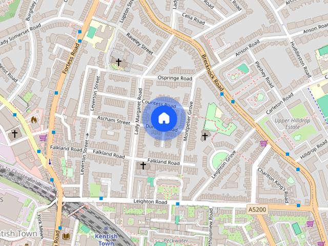 Apartment for rent in Tufnell Park, Greater London