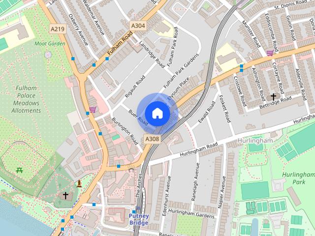 Apartment for rent in Hurlingham, Greater London