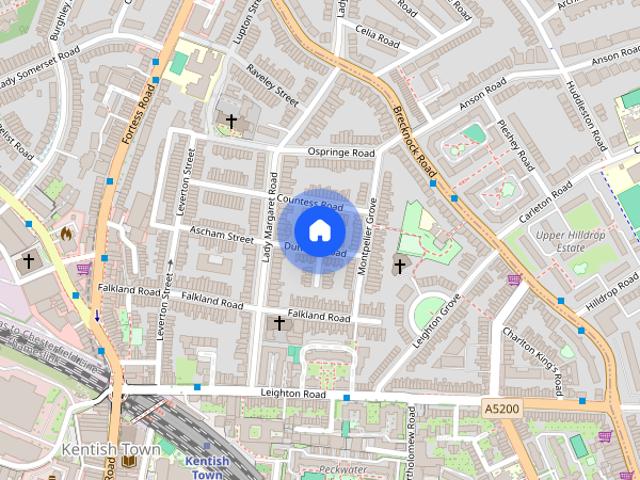 Apartment for rent in Tufnell Park, Greater London