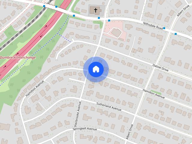 Apartment for rent in Dumbreck, Scotland
