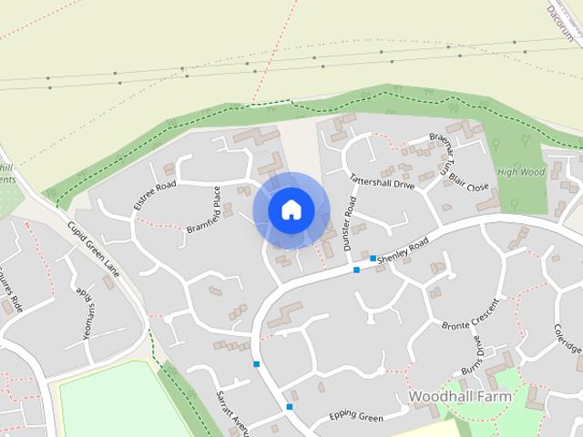 Apartment for rent in Woodhall Farm, Pouchen End