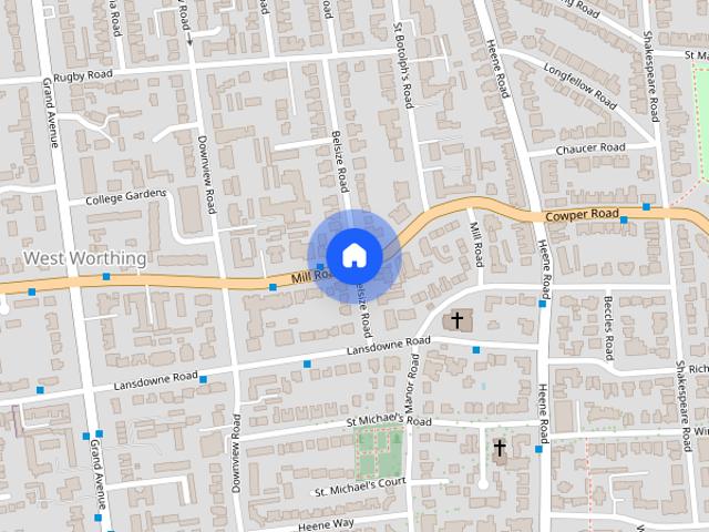 Apartment for rent in West Worthing, Worthing