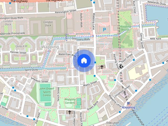Apartment for rent in St. George in the East, Greater London