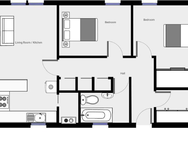 Apartment for rent in The Calders, Wester Hailes