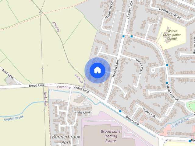 Apartment for rent in Eastern Green, West Midlands