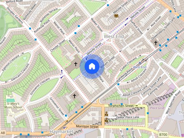 Apartment for rent in Haymarket, Scotland