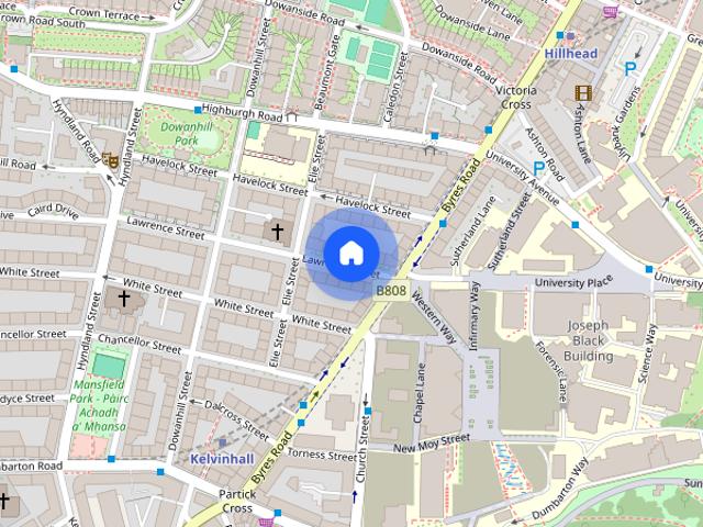 Apartment for rent in Partickhill, Glasgow