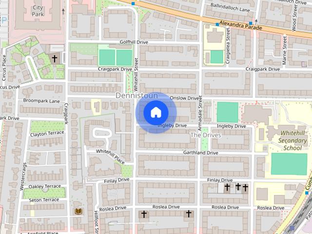 Apartment for rent in The Drives, Dennistoun