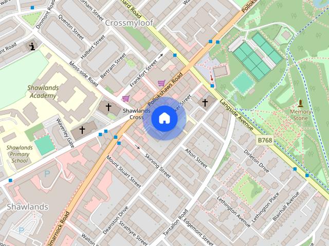 Apartment for rent in Shawmoss, Glasgow