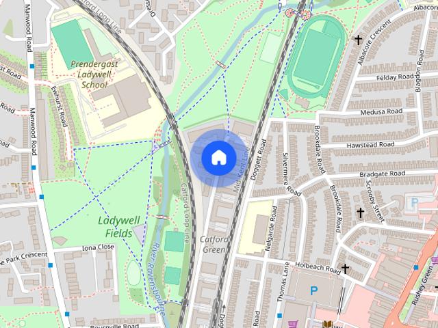 Apartment for rent in London Borough of Lewisham, Ladywell
