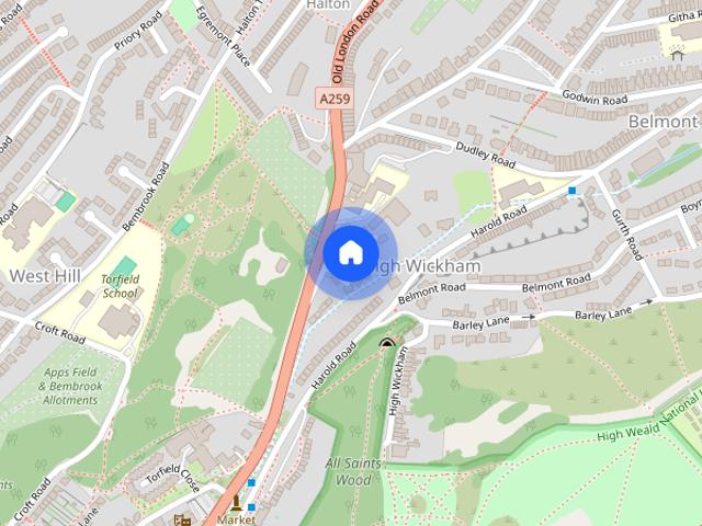 Apartment for rent in High Wickham, Guestling Green