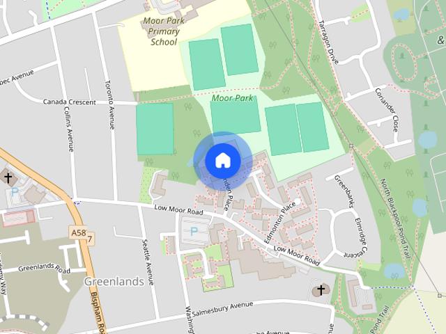 Apartment for rent in Greenlands, Blackpool