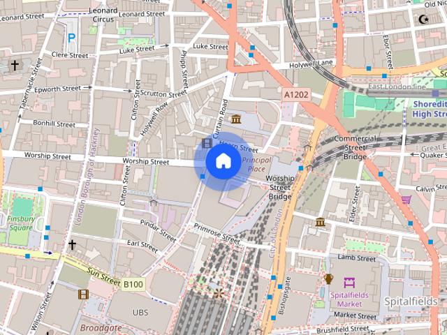 Apartment for rent in Bishopsgate Without, Lyons