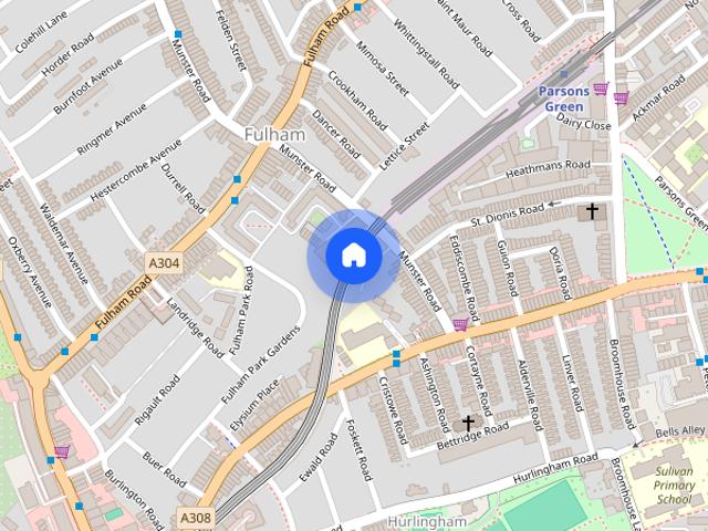 Apartment for rent in Fulham, Greater London