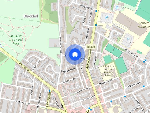 Apartment for rent in Blackhill, Consett