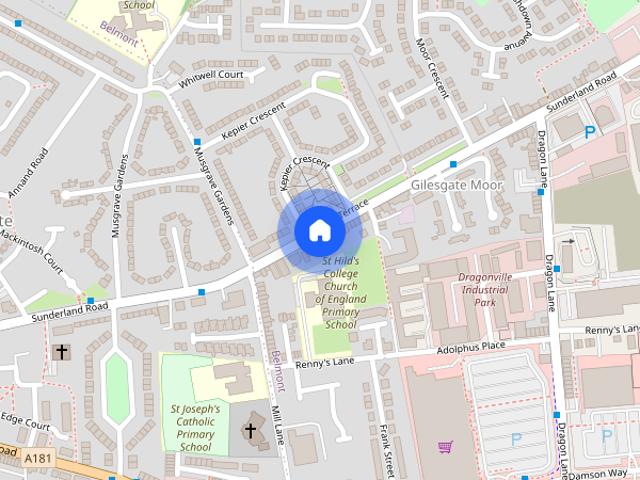 Apartment for rent in Gilesgate, Durham